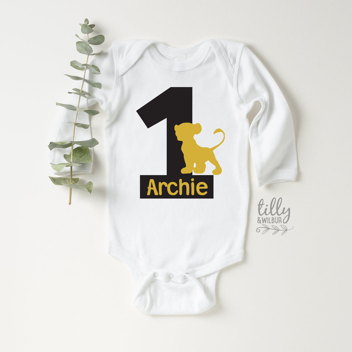 1st Birthday Lion King Onesie, Simba Theme Birthday Party, Personalised Birthday Bodysuit, Lion King Birthday Romper, First Birthday T-Shirt