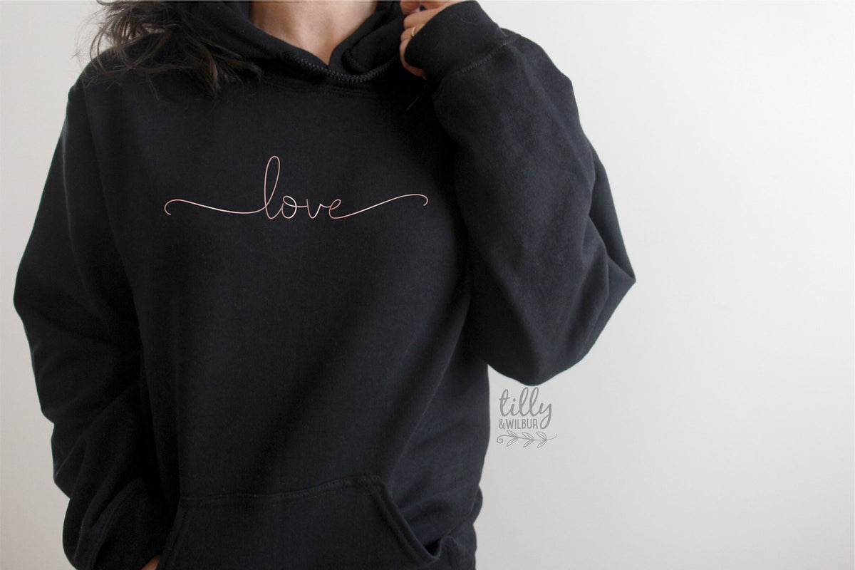 Love Hoodie, Valentine's Day Sweatshirt, Wife Gift, Girlfriend Gift, Valentine's Day T-Shirt, Valentine's Day Gift, Love Heart, Gift For Her