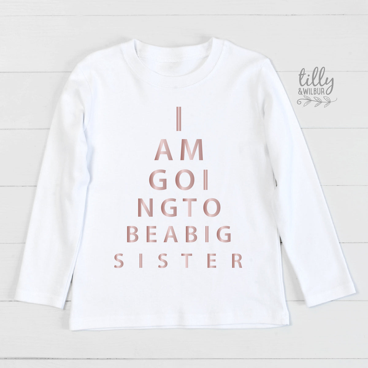 I Am Going To Be A Big Sister Eye Test T-Shirt, Eye Test Sister Shirt, I'm Going To Be A Big Sister Shirt, Pregnancy Announcement, Big Sis