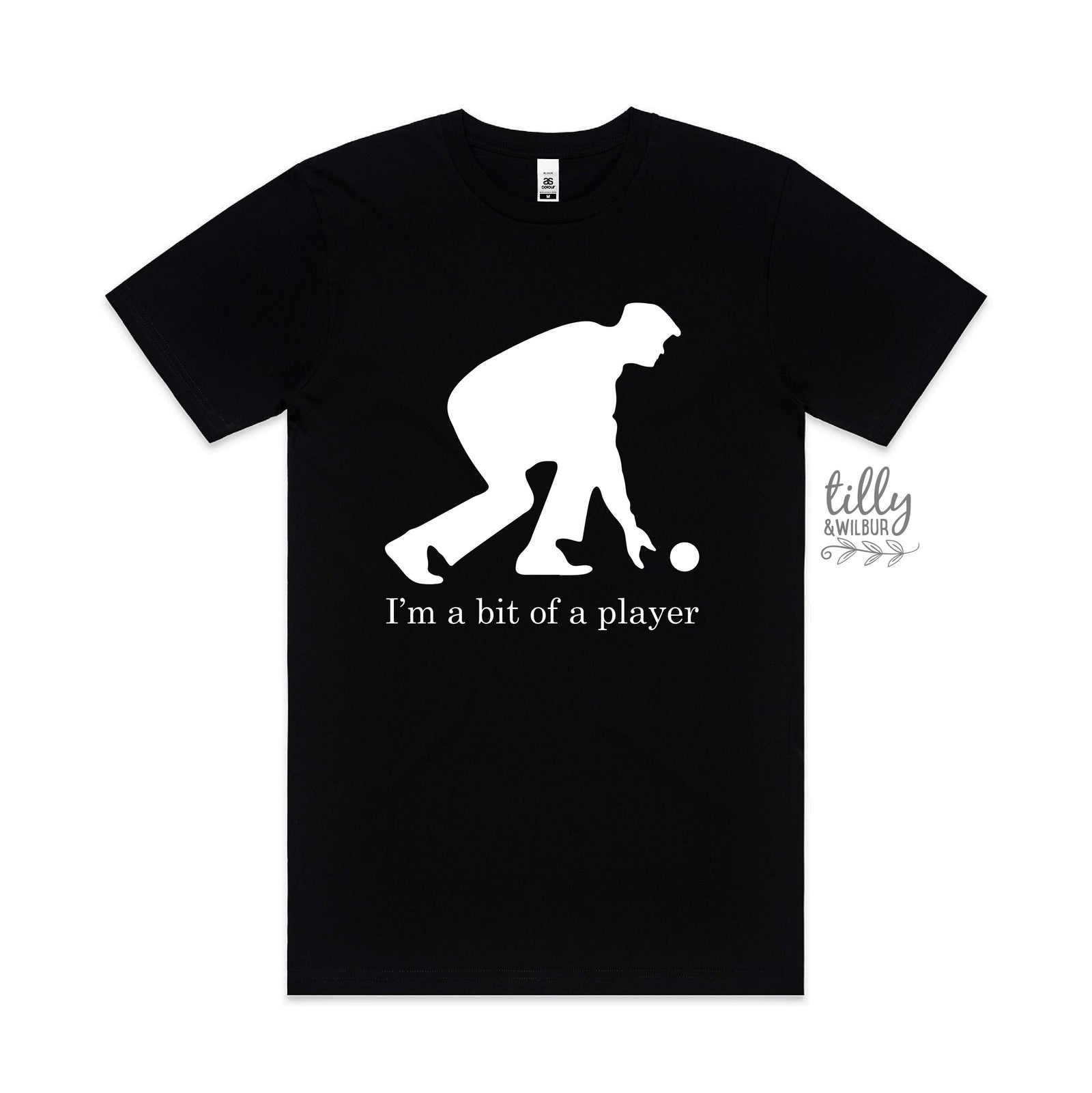 Lawn Bowls T-Shirt, I'm A Big Of A Player T-Shirt, Men's Lawn Bowls T-Shirt, Funny Lawn Bowls T-Shirt, Mens Gift, Mens Birthday, Lawn Bowler