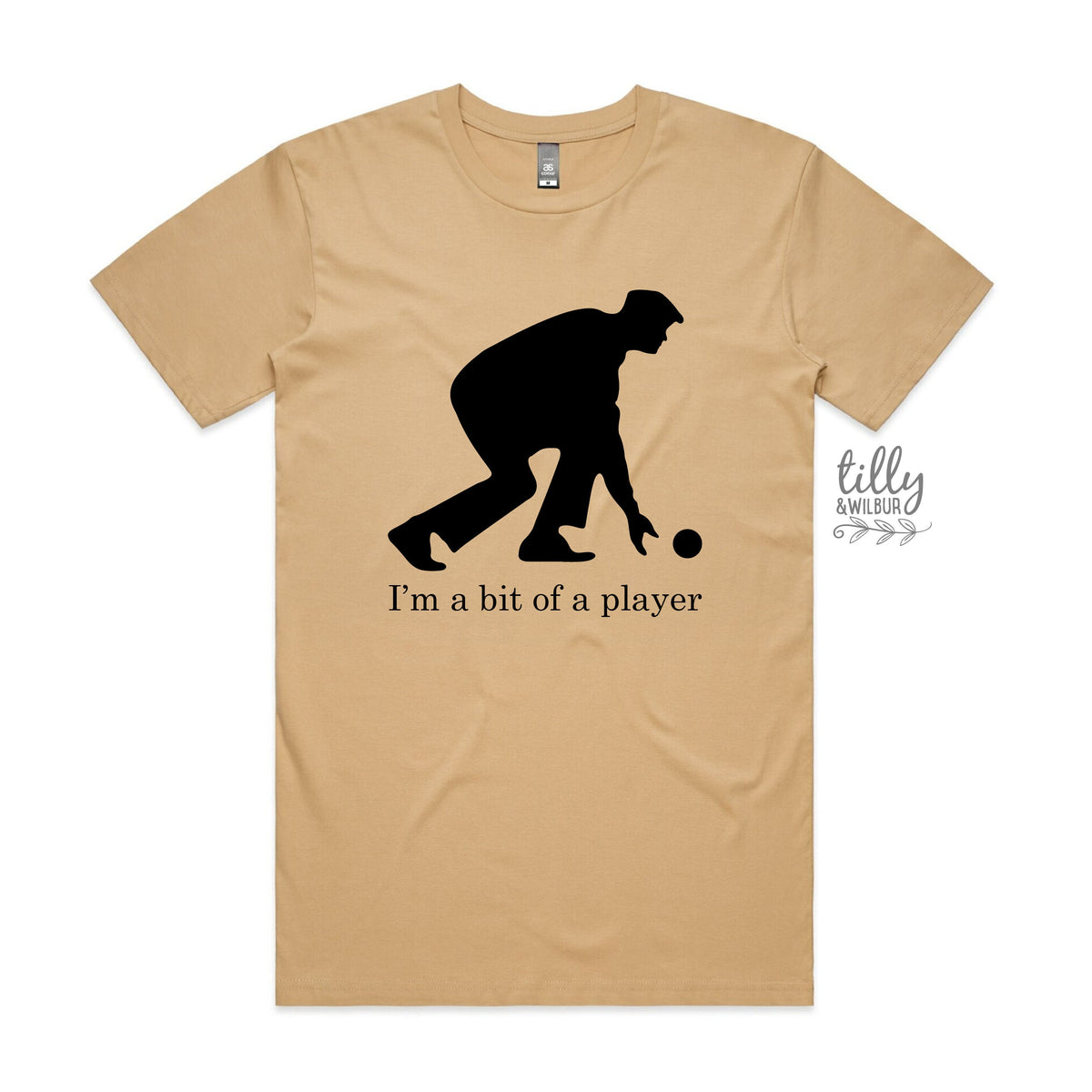 Lawn Bowls T-Shirt, I'm A Big Of A Player T-Shirt, Men's Lawn Bowls T-Shirt, Funny Lawn Bowls T-Shirt, Mens Gift, Mens Birthday, Lawn Bowler