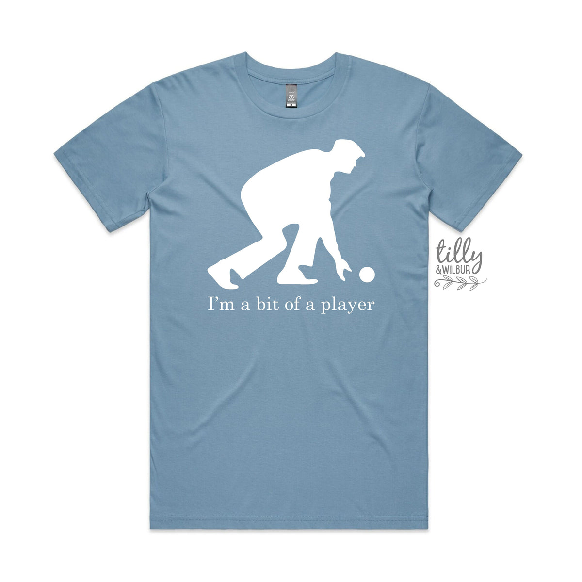 Lawn Bowls T-Shirt, I'm A Big Of A Player T-Shirt, Men's Lawn Bowls T-Shirt, Funny Lawn Bowls T-Shirt, Mens Gift, Mens Birthday, Lawn Bowler