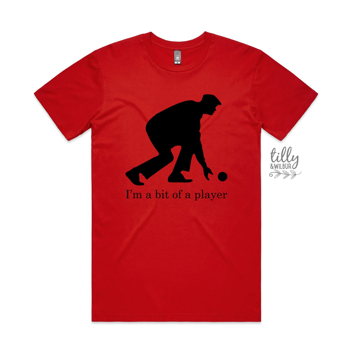 Lawn Bowls T-Shirt, I'm A Big Of A Player T-Shirt, Men's Lawn Bowls T-Shirt, Funny Lawn Bowls T-Shirt, Mens Gift, Mens Birthday, Lawn Bowler