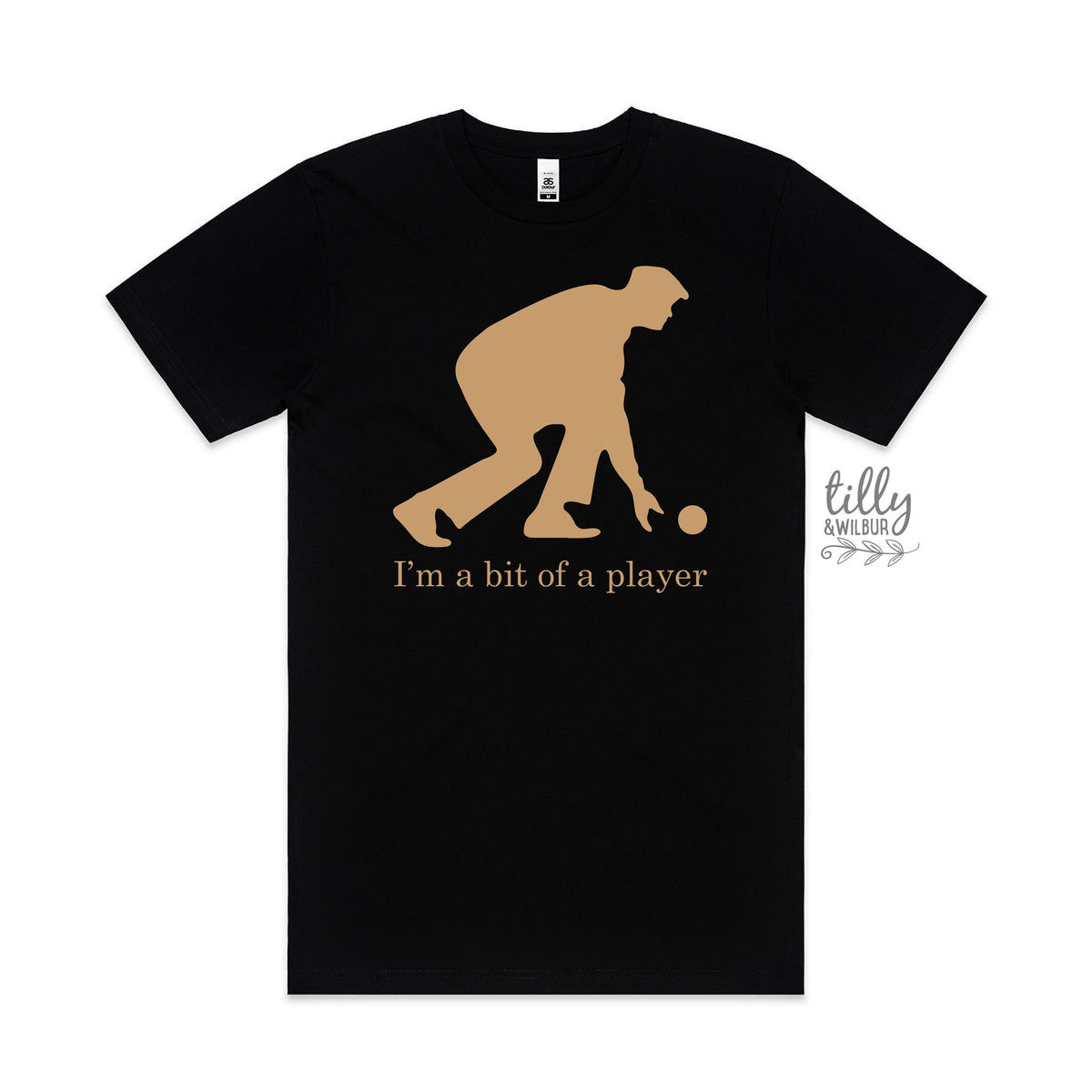 Lawn Bowls T-Shirt, I'm A Big Of A Player T-Shirt, Men's Lawn Bowls T-Shirt, Funny Lawn Bowls T-Shirt, Mens Gift, Mens Birthday, Lawn Bowler