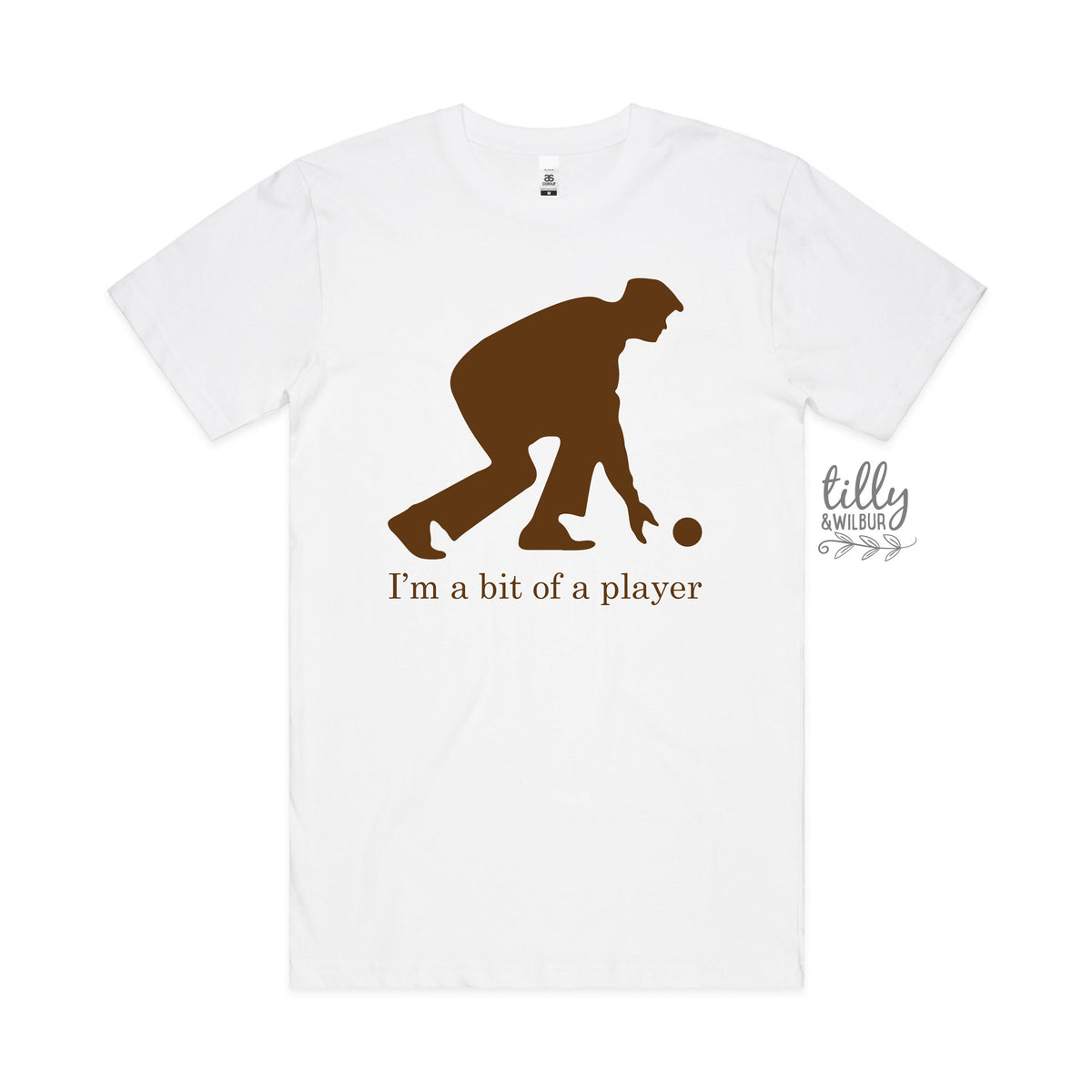 Lawn Bowls T-Shirt, I'm A Big Of A Player T-Shirt, Men's Lawn Bowls T-Shirt, Funny Lawn Bowls T-Shirt, Mens Gift, Mens Birthday, Lawn Bowler