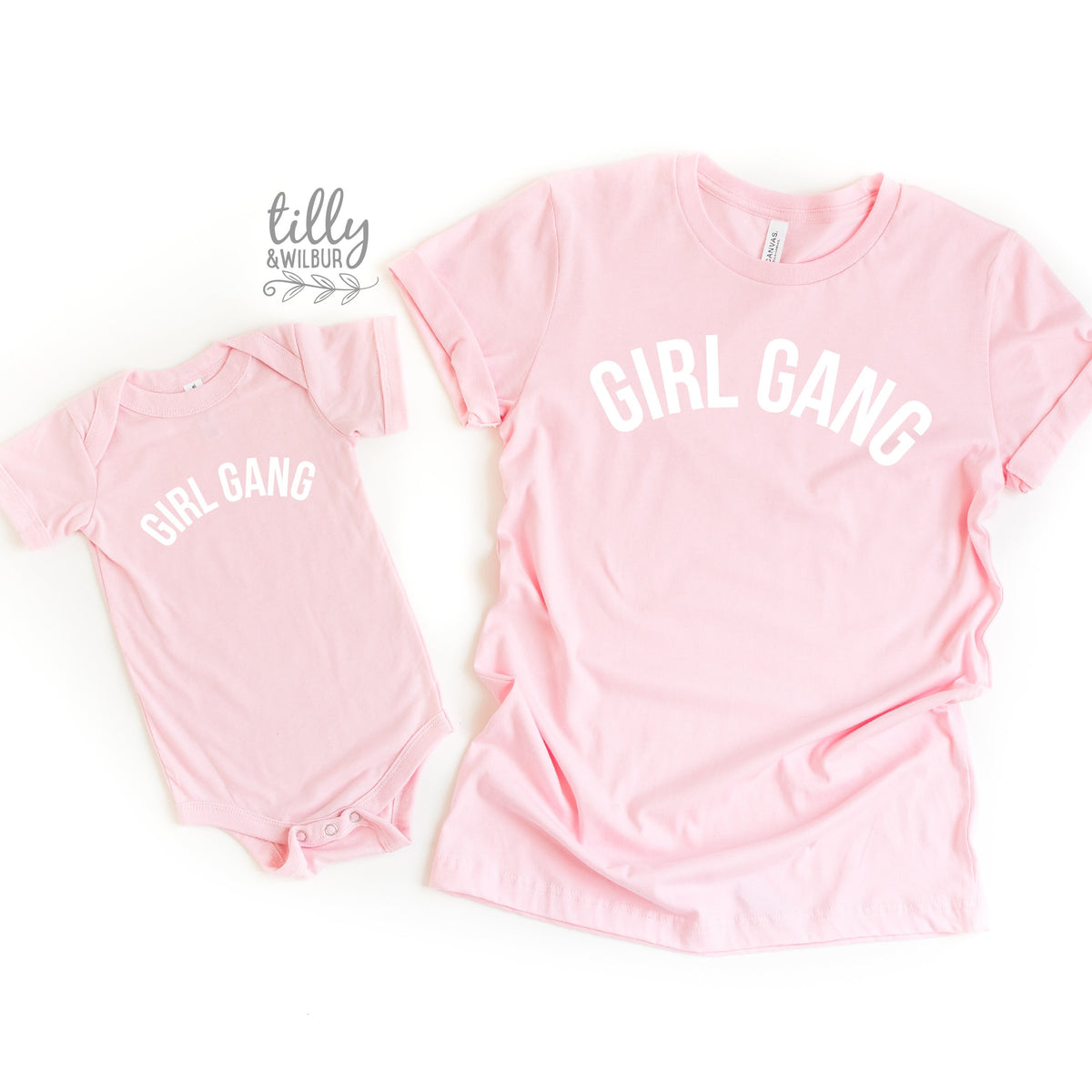 Girl Gang T-Shirts, Matching Mummy And Me T-Shirts, Mother And Daughter Shirts, Mother's Day Gifts, Mum of Girls Shirts, Girl Mum Gifts