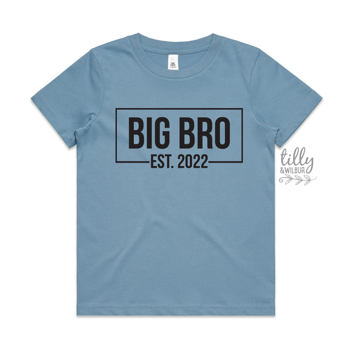 Big Brother T-Shirt, Big Bro Est, Promoted To Big Brother T-Shirt, Personalised Date, I'm Going To Be A Big Brother, Pregnancy Announcement