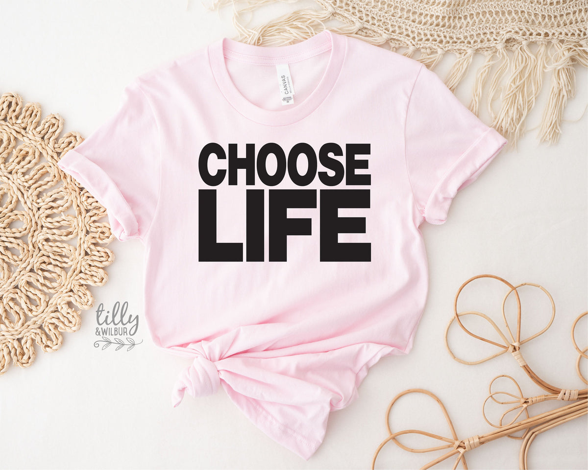 Choose Life T-Shirt, George Michael T-Shirt, Wham T-Shirt, Trainspotting T-Shirt, Retro 80s T-Shirt, 80's Night, Inspirational T-Shirt