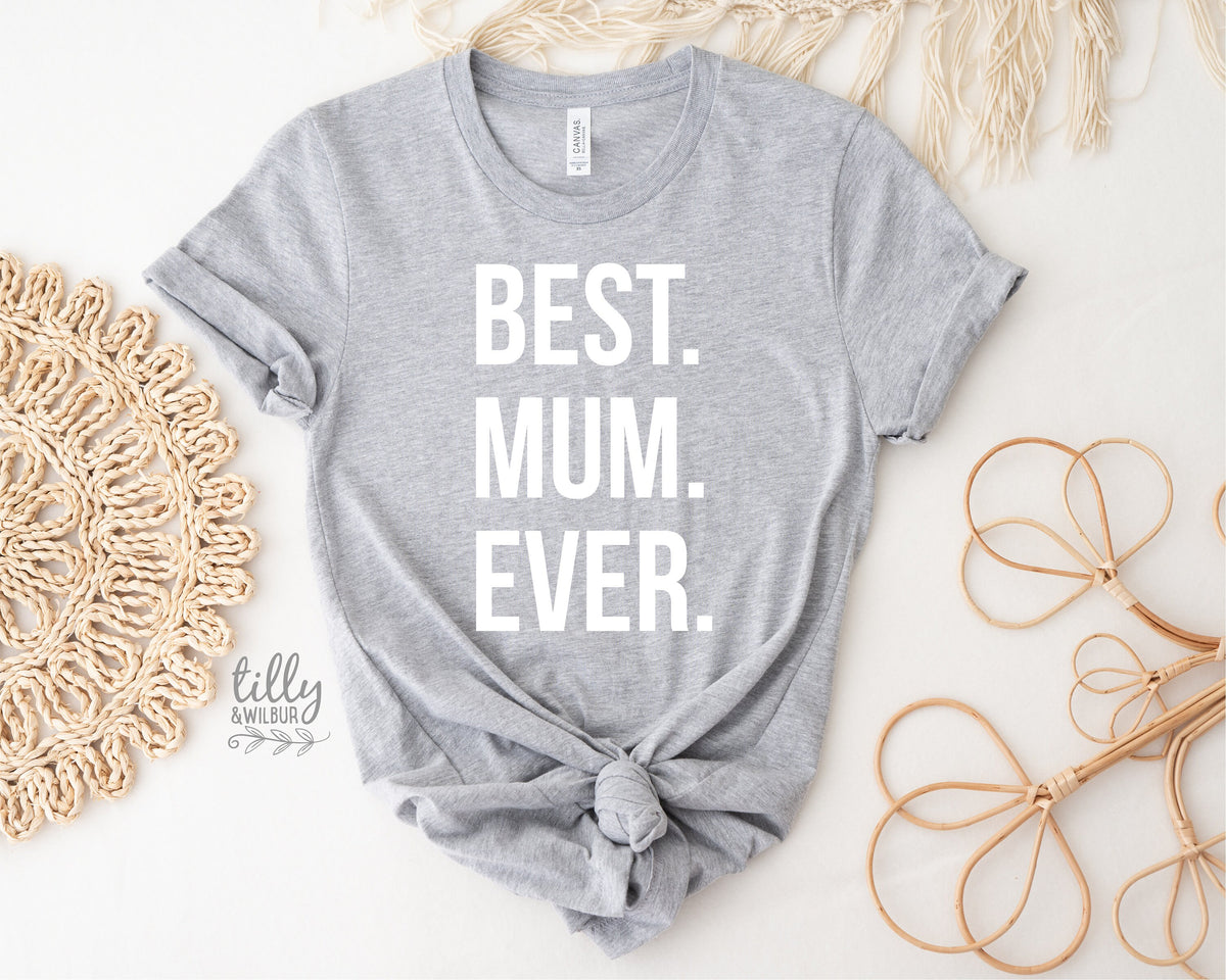 Best Mum Ever T-Shirt, Mother's Day T-Shirt, Mother's Day Gift, Mum Of Sons, Mum T-Shirt, Funny Mum T-Shirt, Mum Of Boys #outnumbered, Mama