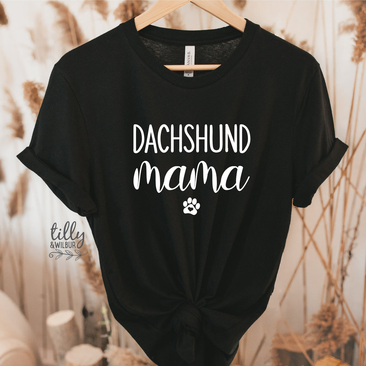 Dachshund Mama T-Shirt, Dog Mum T-Shirt, I Love Dogs Women's T-Shirt, Funny T-Shirt, I Love Dogs T-Shirt, Funny Women's TShirt, Gift For Her