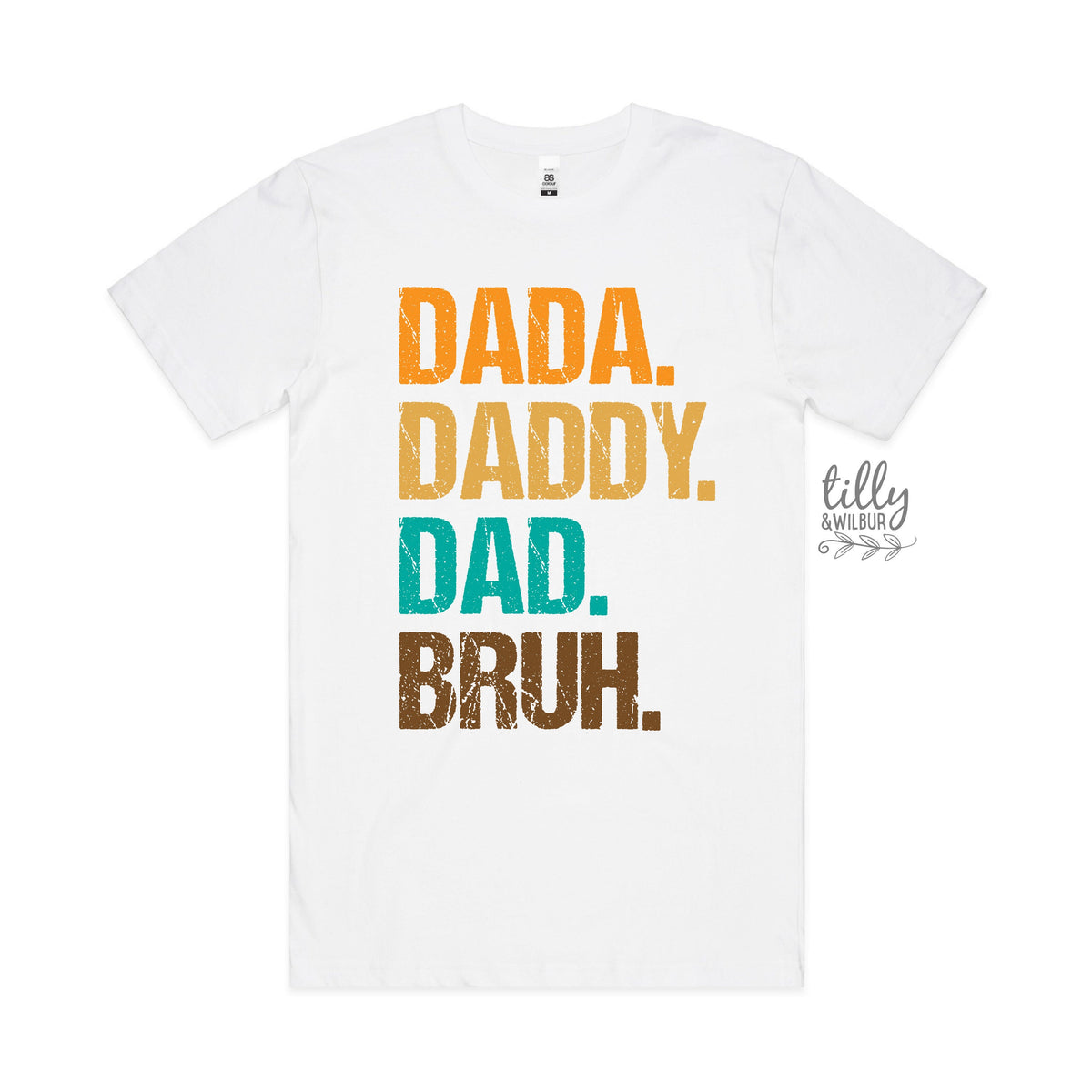 Dada Daddy Dad Bruh T-Shirt, Dad T-Shirt, Funny Dad Shirt, Funny Dad T-Shirt, Father's Day Gift, Teenager Gift To Dad, Funny Father's Day