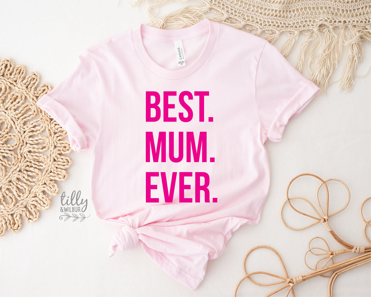 Best Mum Ever T-Shirt, Mother's Day T-Shirt, Mother's Day Gift, Mum Of Sons, Mum T-Shirt, Funny Mum T-Shirt, Mum Of Boys #outnumbered, Mama