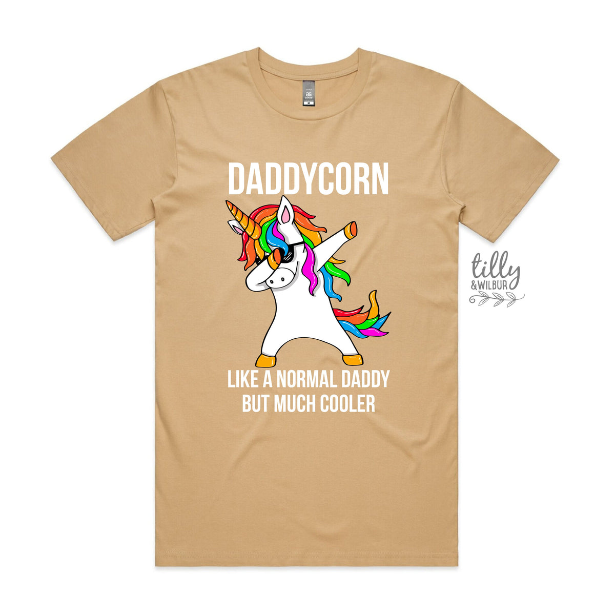 Daddycorn T-Shirt, Funny Dad T-Shirt, Daddycorn Like A Normal Daddy But Much Cooler, Dad Gift, Father's Day Gift, Christmas Gift, Birthday