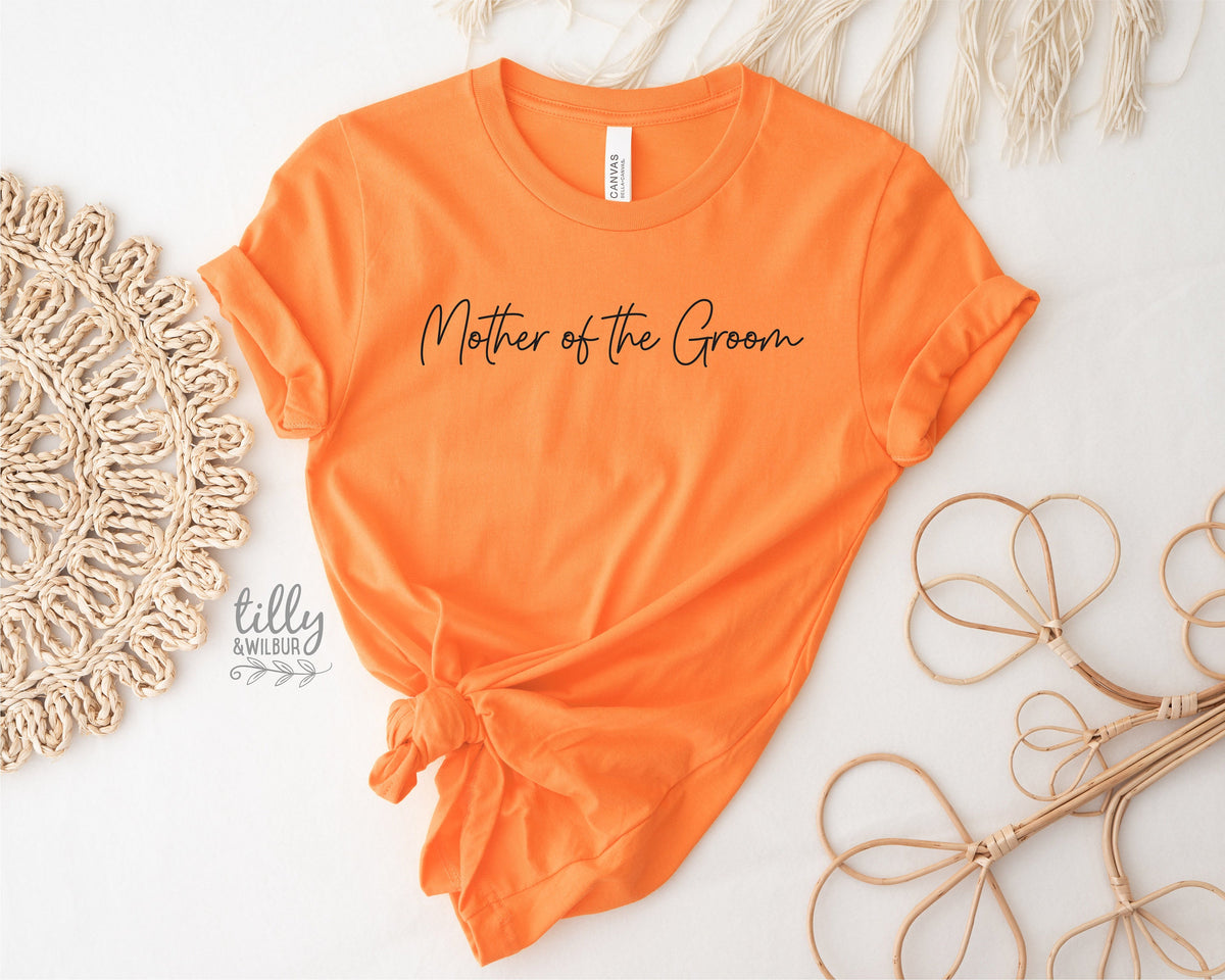 Mother Of The Groom T-Shirt, Bride Tribe T-Shirt, Bridesmaids T-Shirt, Matching Bridal Party Gifts, Wedding Gift, Hens Party Shirts, Groom
