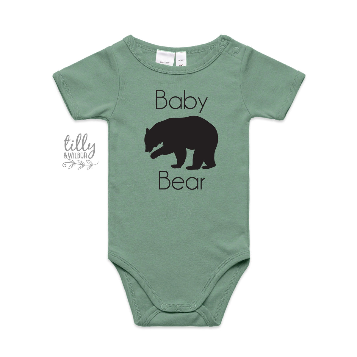 Baby Bear Bodysuit, Add To Matching Set For Growing Bub, Matching Mother's Day Bodysuit, Matching Father's Day Bodysuit, Matching Family