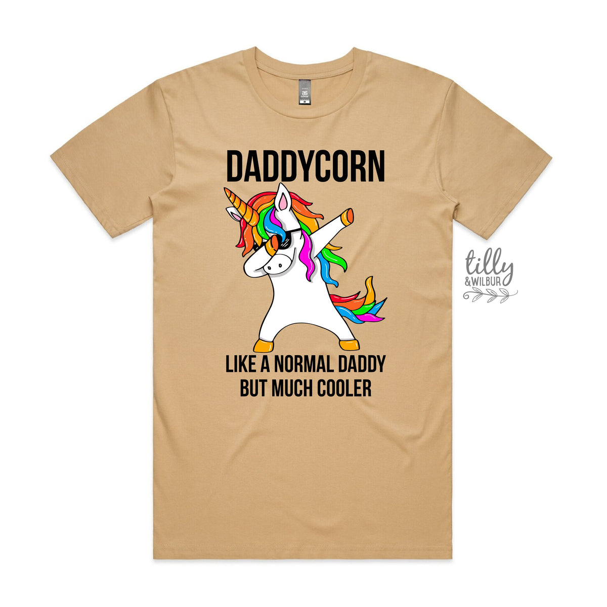 Daddycorn T-Shirt, Funny Dad T-Shirt, Daddycorn Like A Normal Daddy But Much Cooler, Dad Gift, Father's Day Gift, Christmas Gift, Birthday
