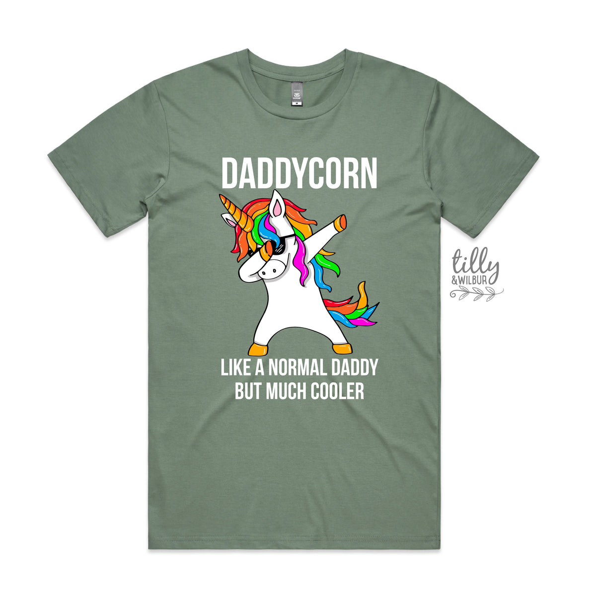 Daddycorn T-Shirt, Funny Dad T-Shirt, Daddycorn Like A Normal Daddy But Much Cooler, Dad Gift, Father's Day Gift, Christmas Gift, Birthday