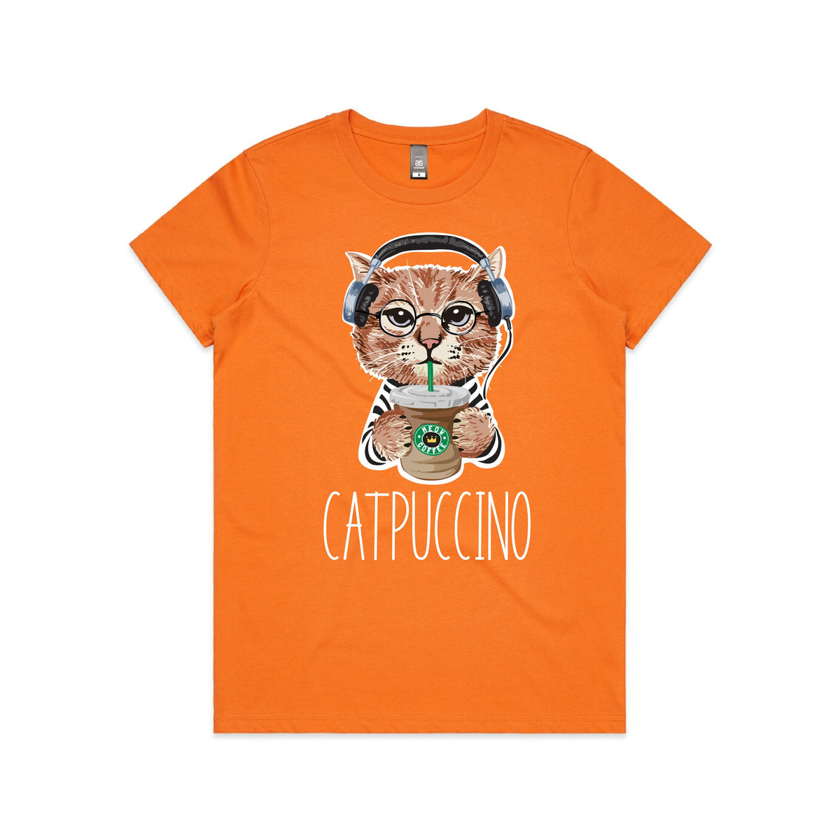 Cat T-Shirt, Catpuccino T-Shirt, Funny Cat T-Shirt, Womens, Mens & Kids Sizing, Kitty Tee, Kitten T-Shirt, I Love Cats T-Shirt, Cat Lover
