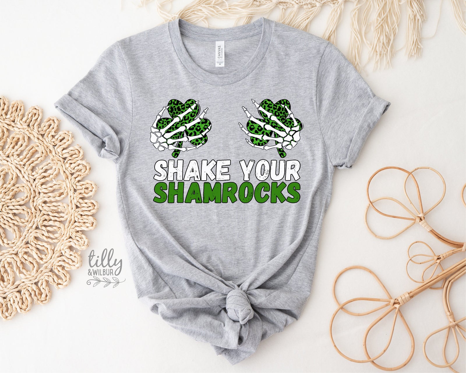 Cheeky St Patrick's Day T-Shirt, Shake Your Shamrock's T-Shirt, Happy St Paddy's Day, Women's T-Shirt, Kiss Me I'm Irish, Ireland, Celtic