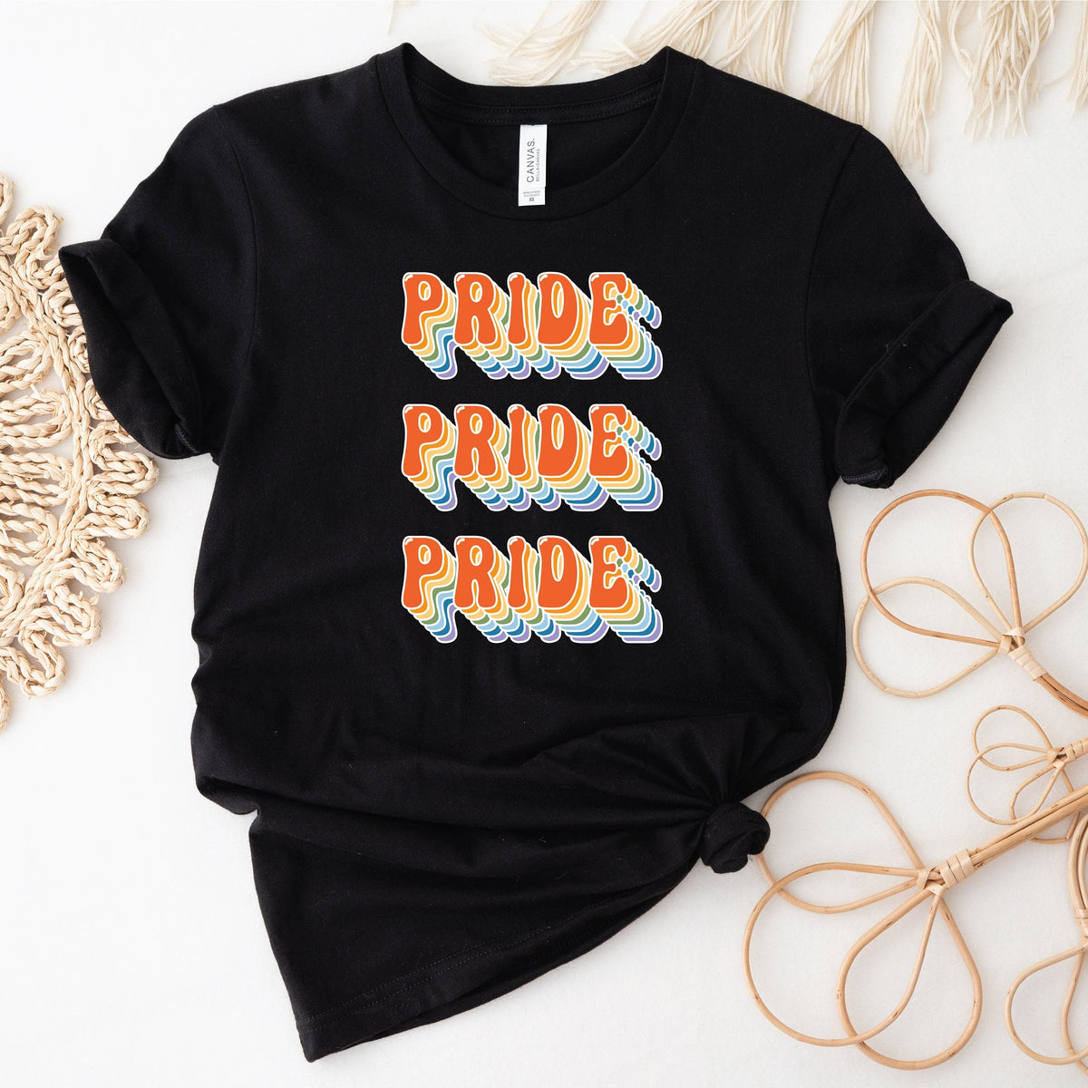 Pride T-shirt, Rainbow Pride T-shirt,  Mardi Gras T-shirt, Self Expression T-shirt, LQBTQIA T-shirt, Rainbow T-shirt, Pride Colours, Liquid