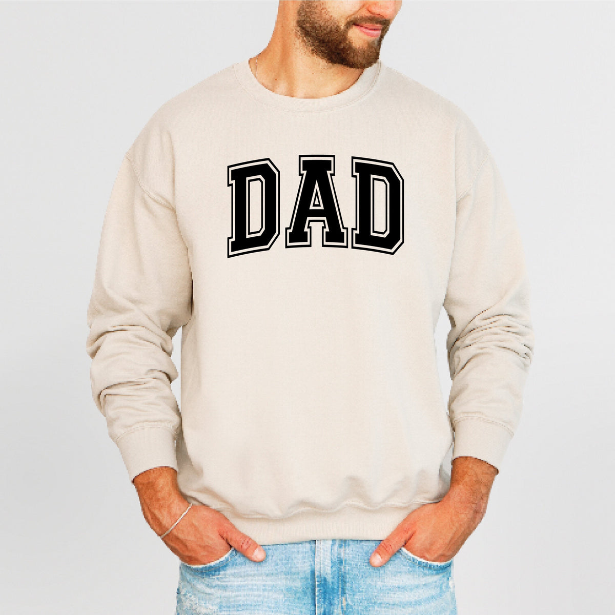 Dad Varsity Jumper, Father's Day Gift, Pregnancy Announcement For Dad, Pregnancy Gift To Husband, New Dad Gift, Dad Birthday Sweatshirt