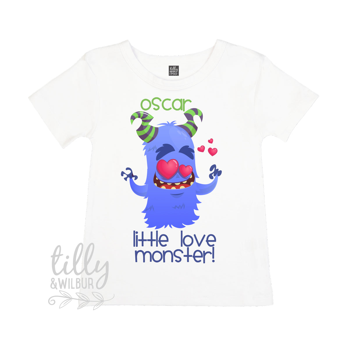 Personalised Little Love Monster- Add your Name