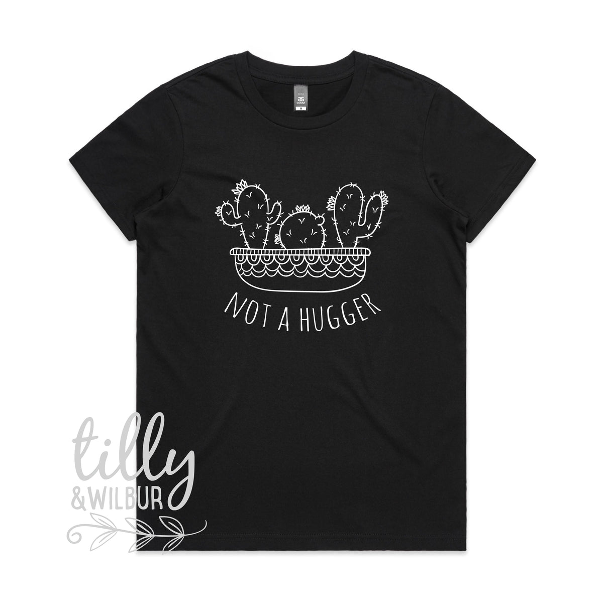 Not A Hugger Cactus T-Shirt