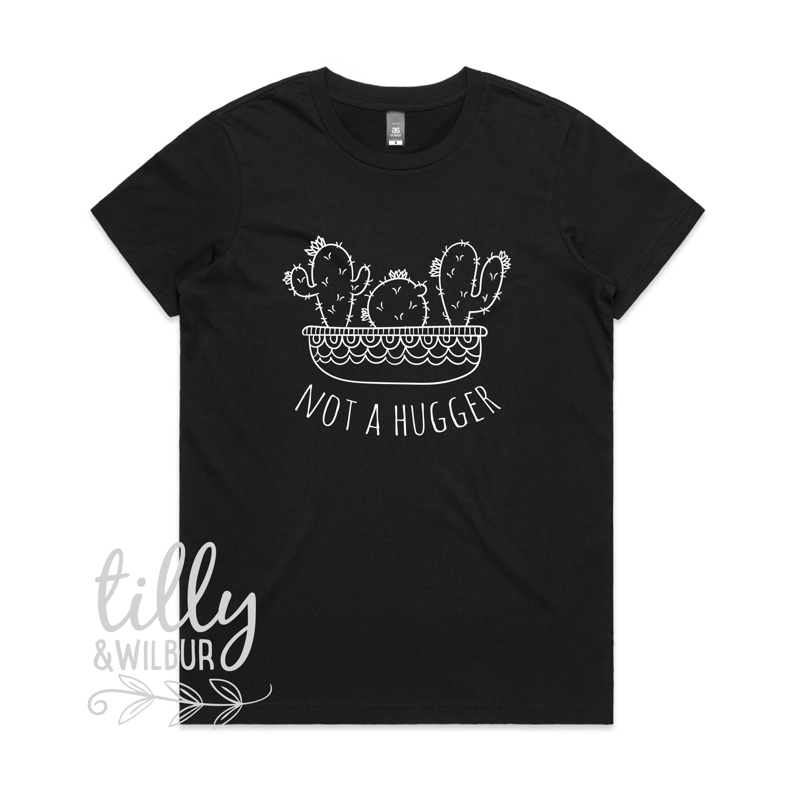 Not A Hugger Cactus T-Shirt