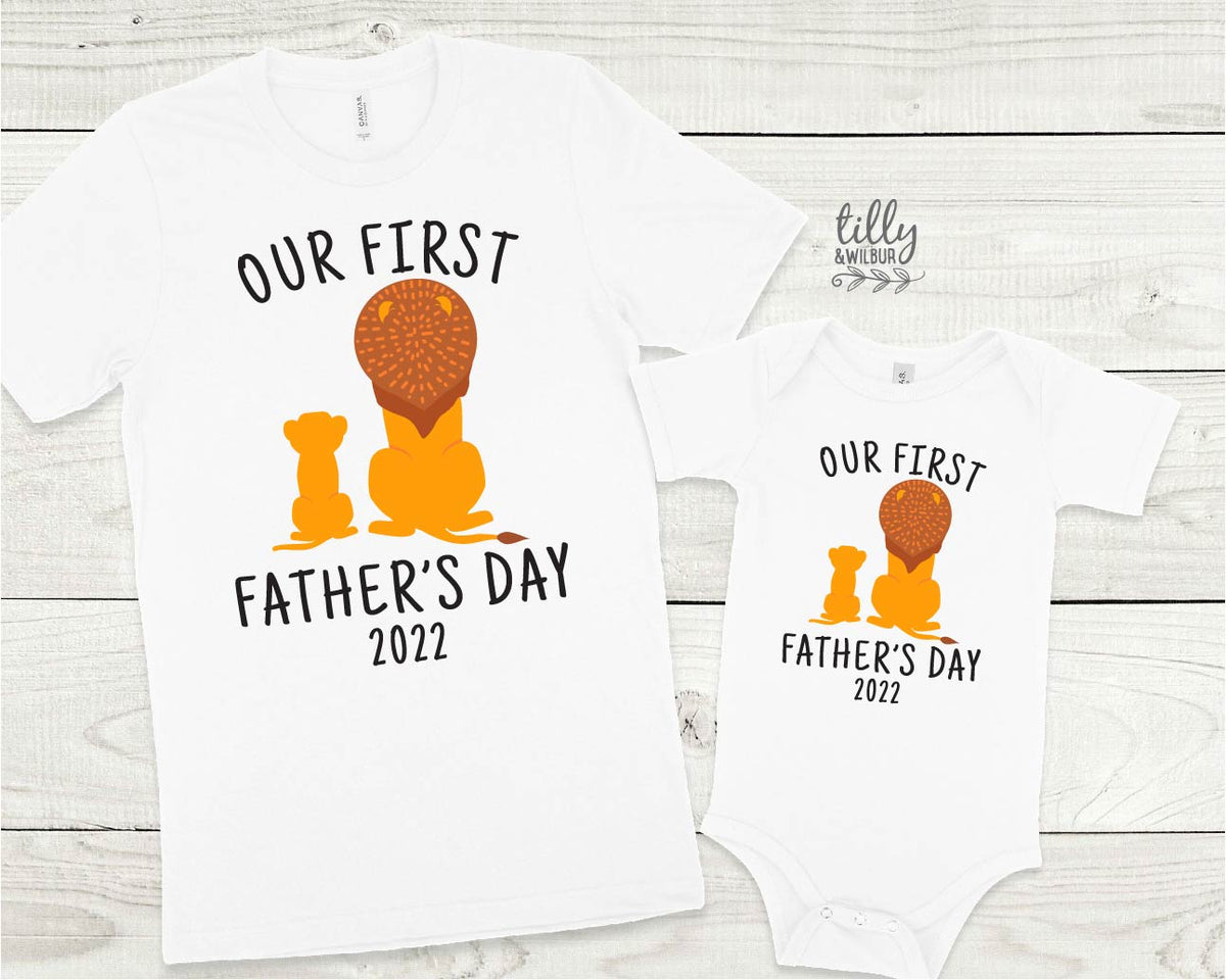 Our First Father's Day 2025 Matching Set