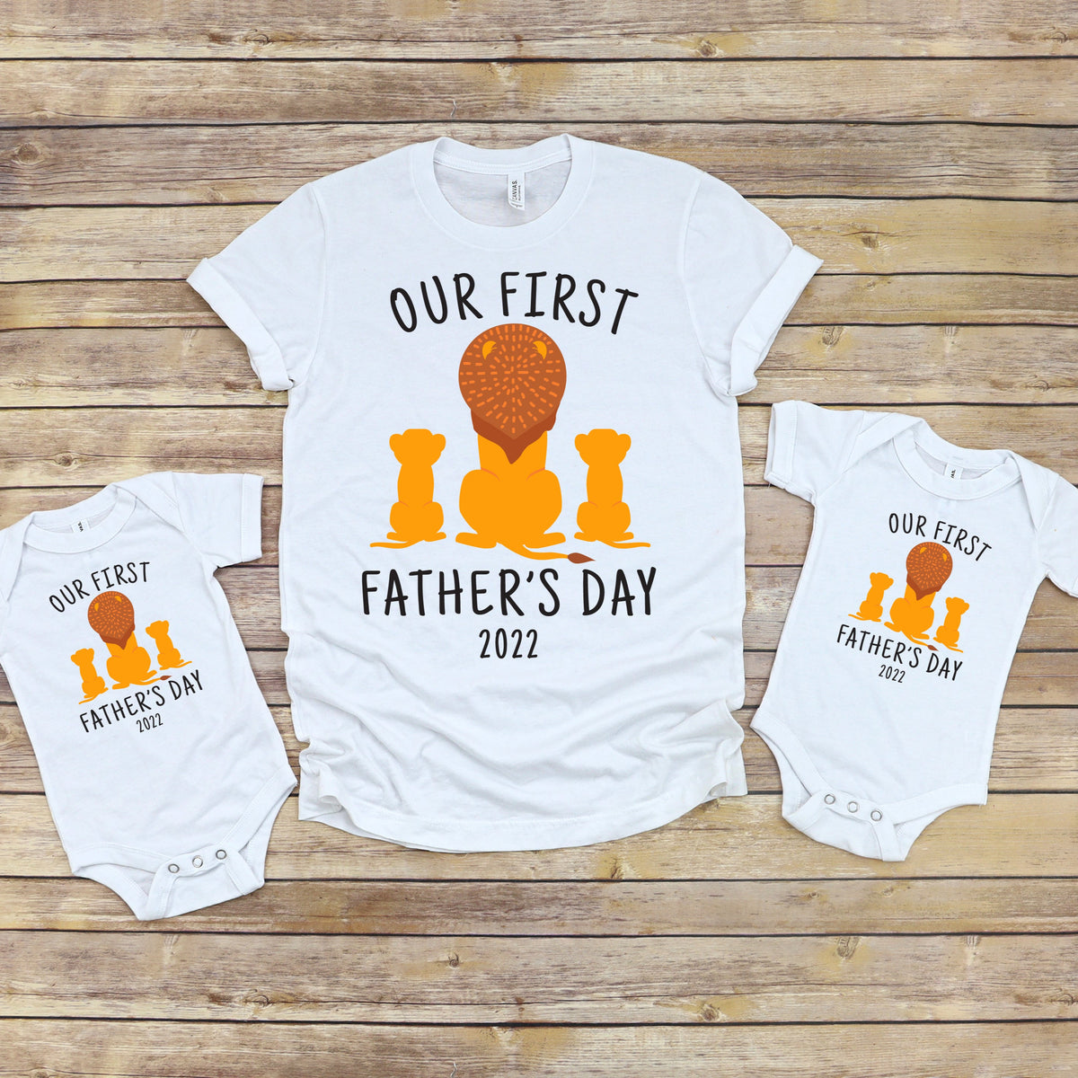 Our First Father's Day 2025 Matching (MORE COLOURS & STYLES)