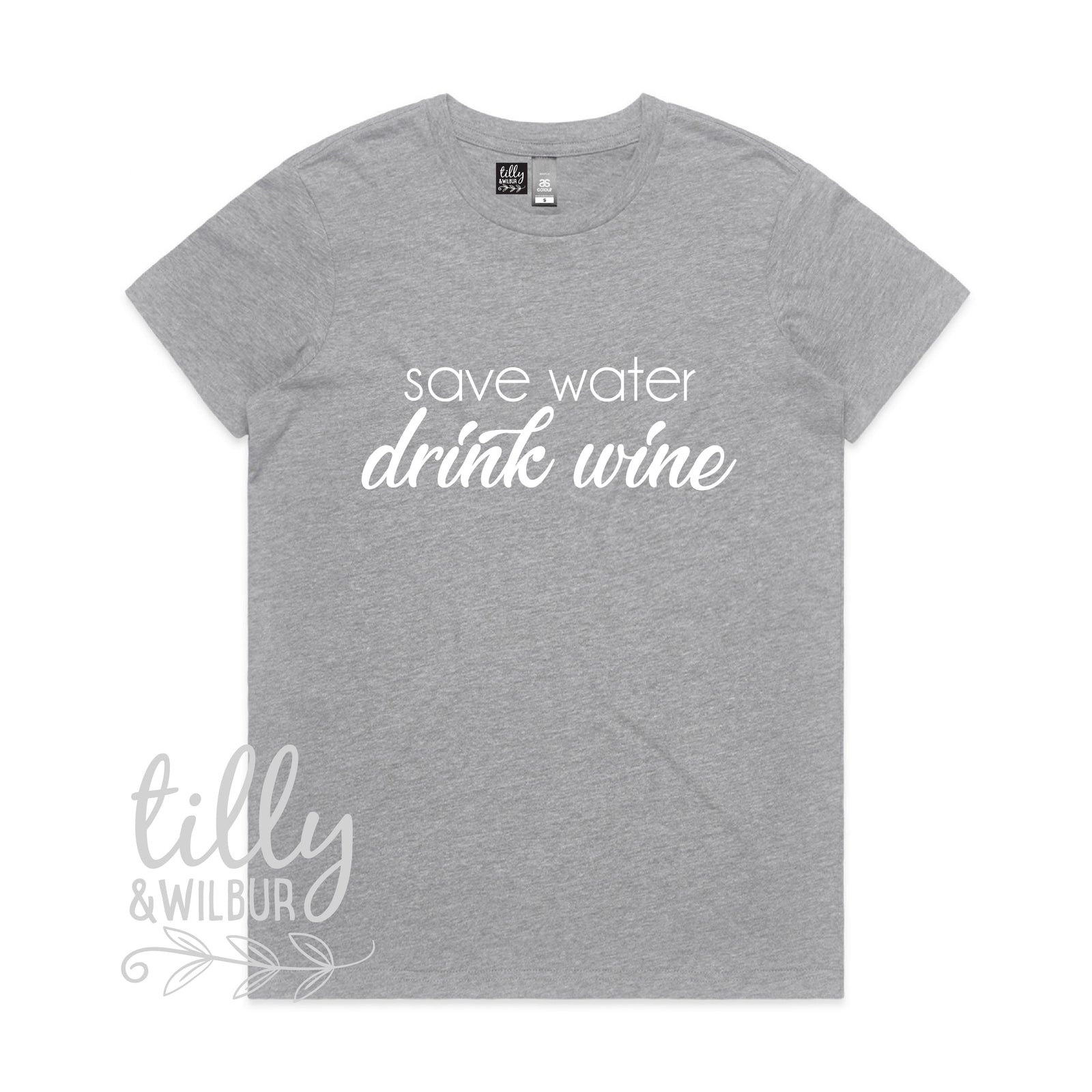 Save Water Drink Wine Women's Tee