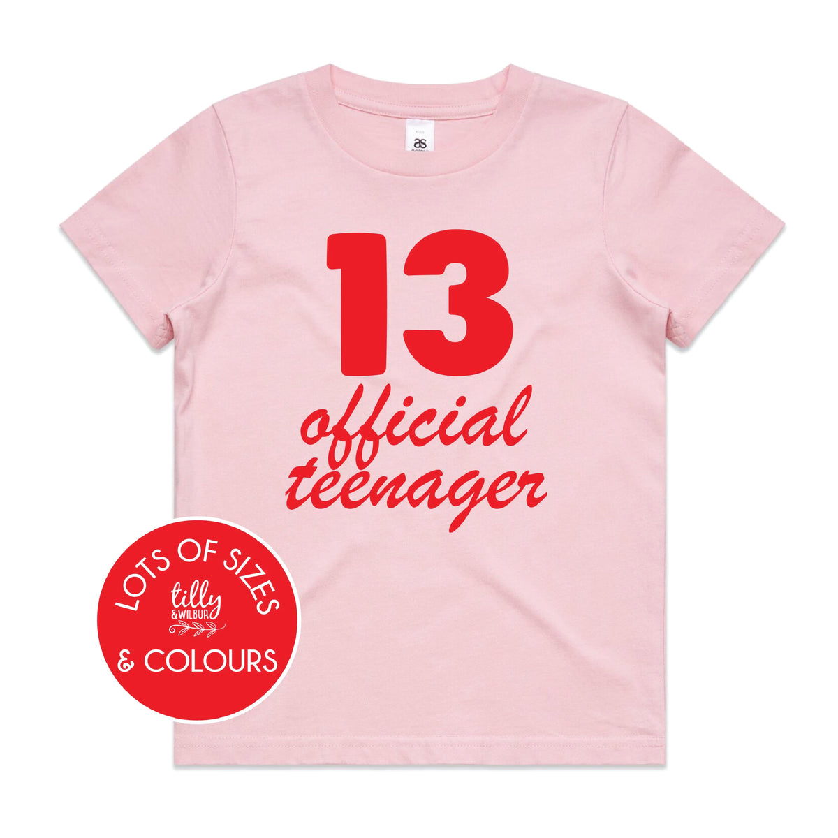 13 Official Teenager (MORE COLOURS &amp; STYLES)