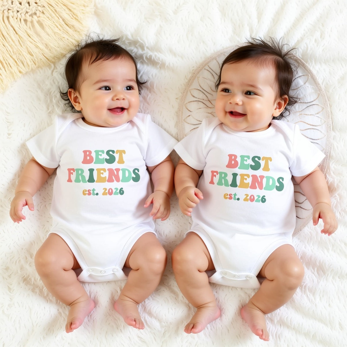 Best Friends With Custom Est Year (MORE COLOURS &amp; STYLES)