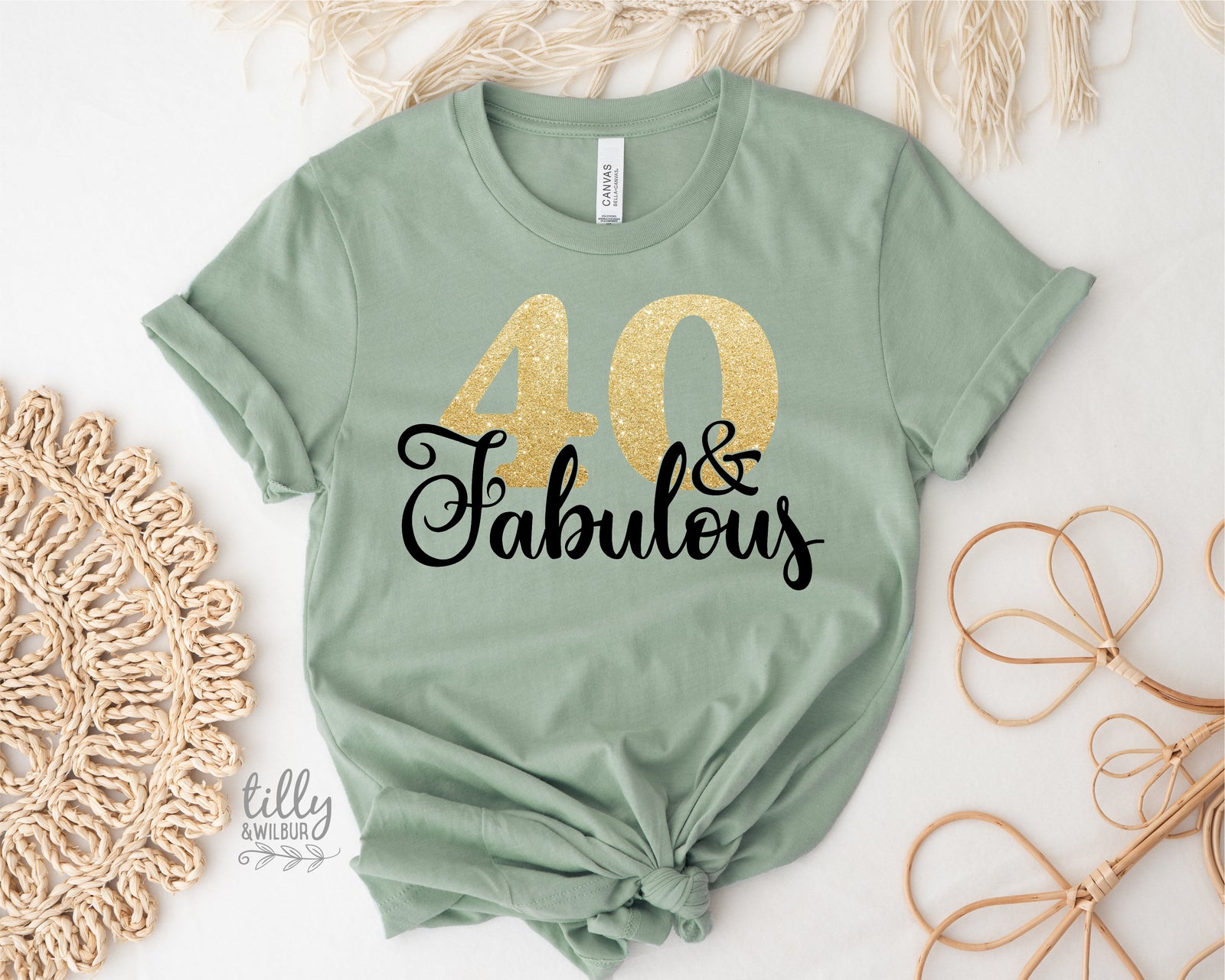 40 And Fabulous (MORE COLOURS & STYLES)