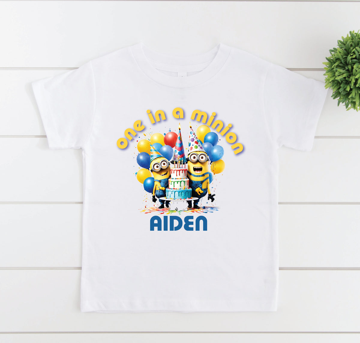 One In A Minion Birthday T-Shirt