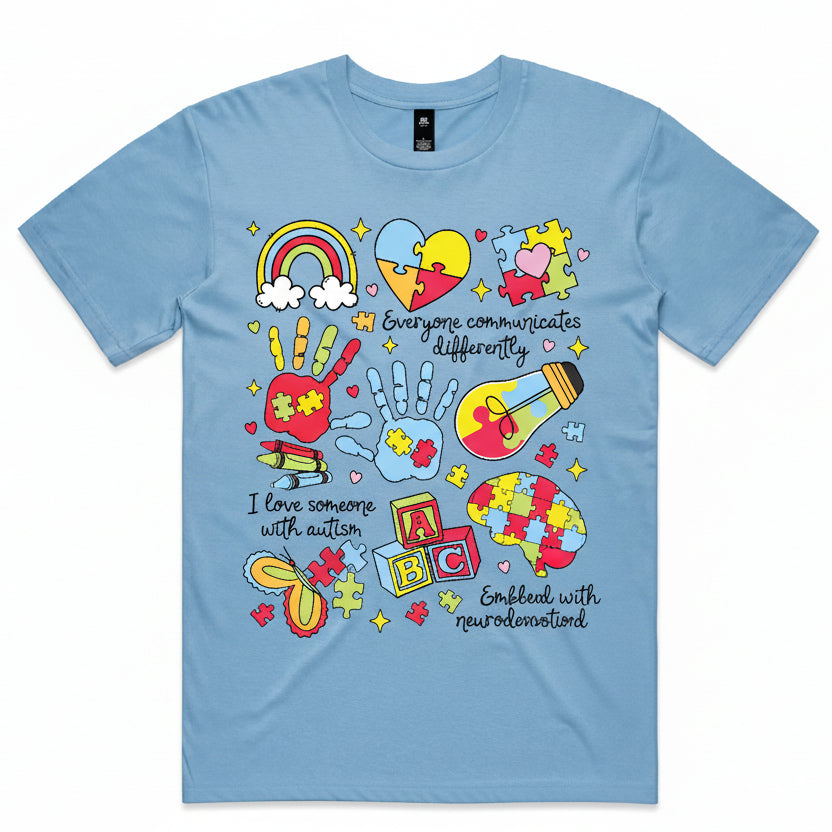 Everyone Communicates Differently | I Love Someone With Autism MORE COLOURS &amp; STYLES