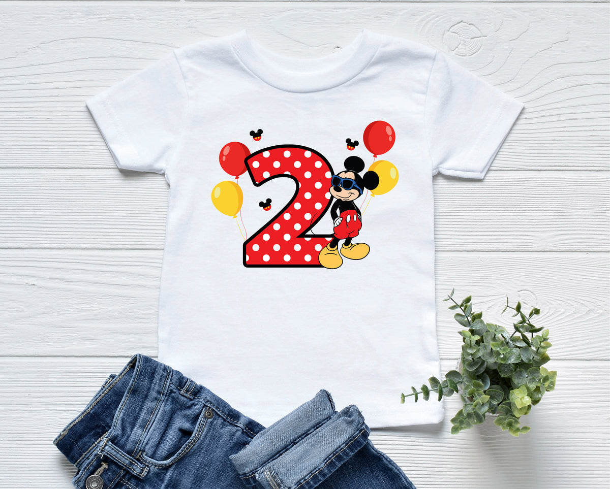 Mickey Mouse 2nd Birthday T-Shirt