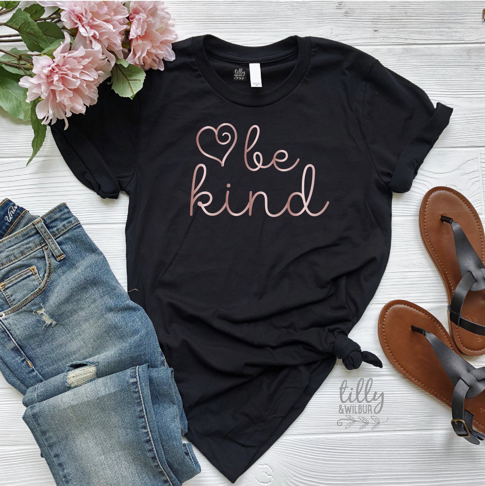 Be Kind With Love Heart MORE COLOURS & STYLES