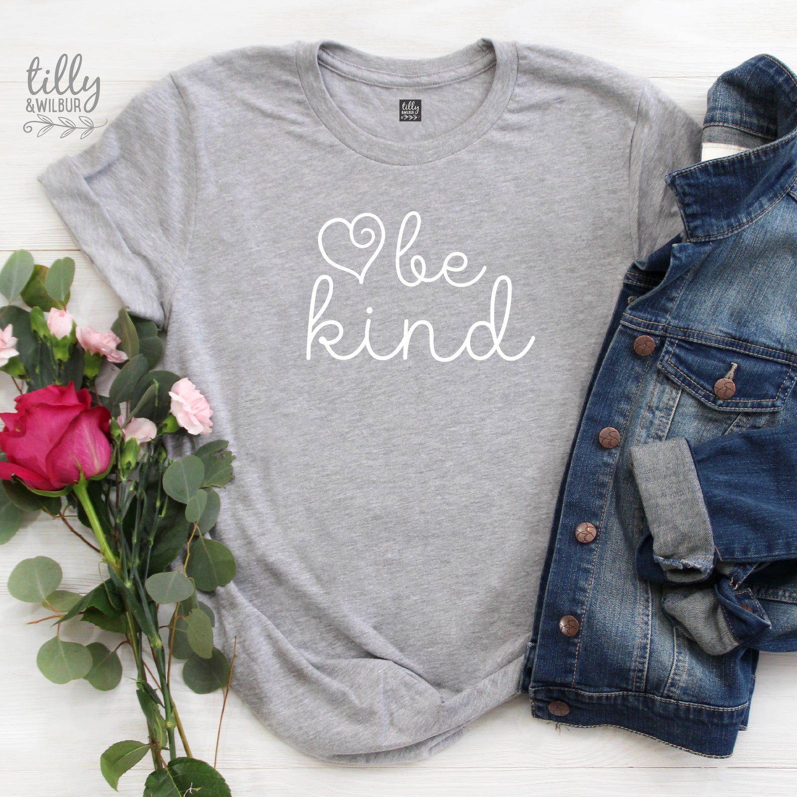 Be Kind With Love Heart MORE COLOURS & STYLES