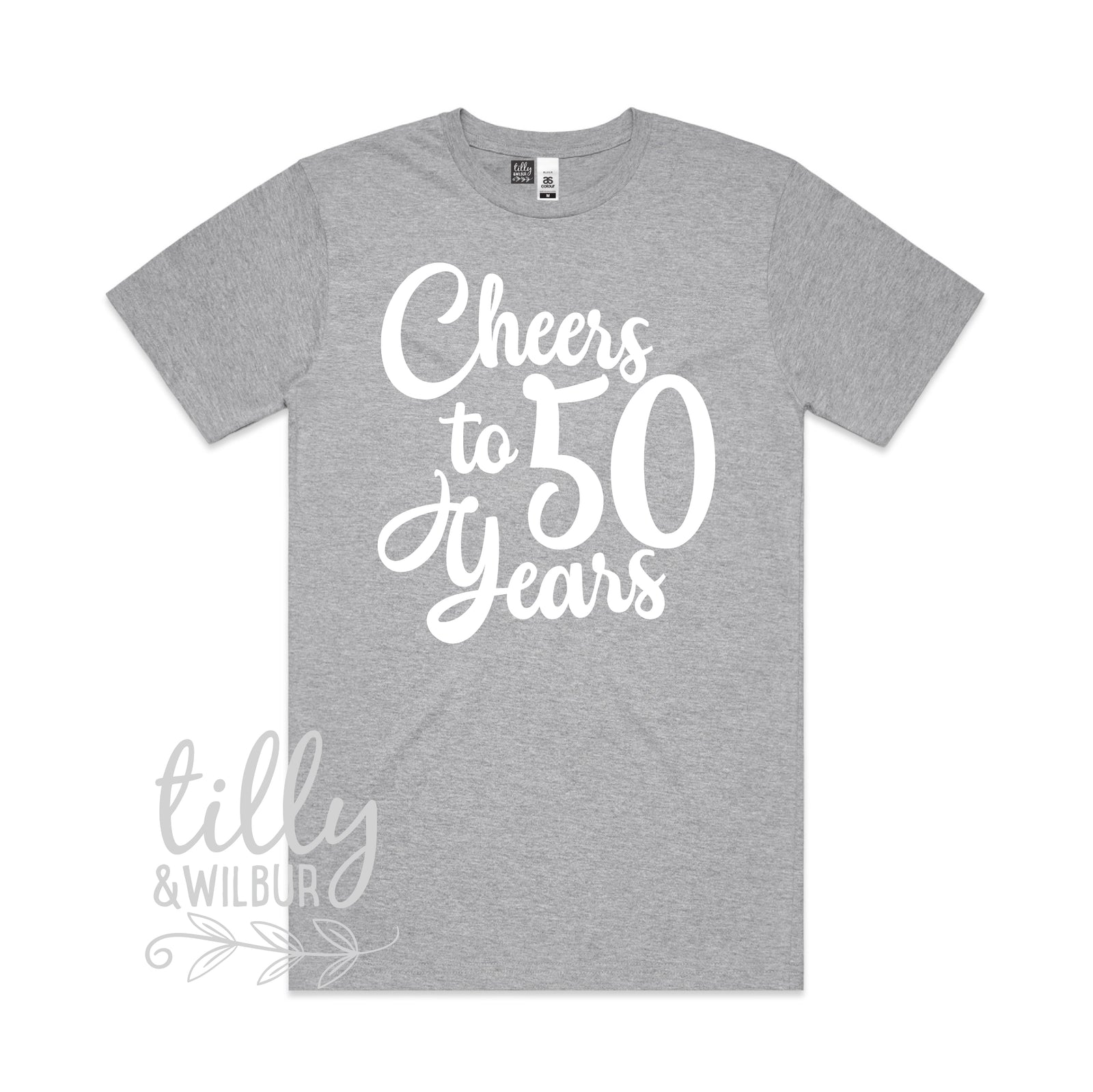 Cheers To 50 Years (MORE COLOURS & STYLES)