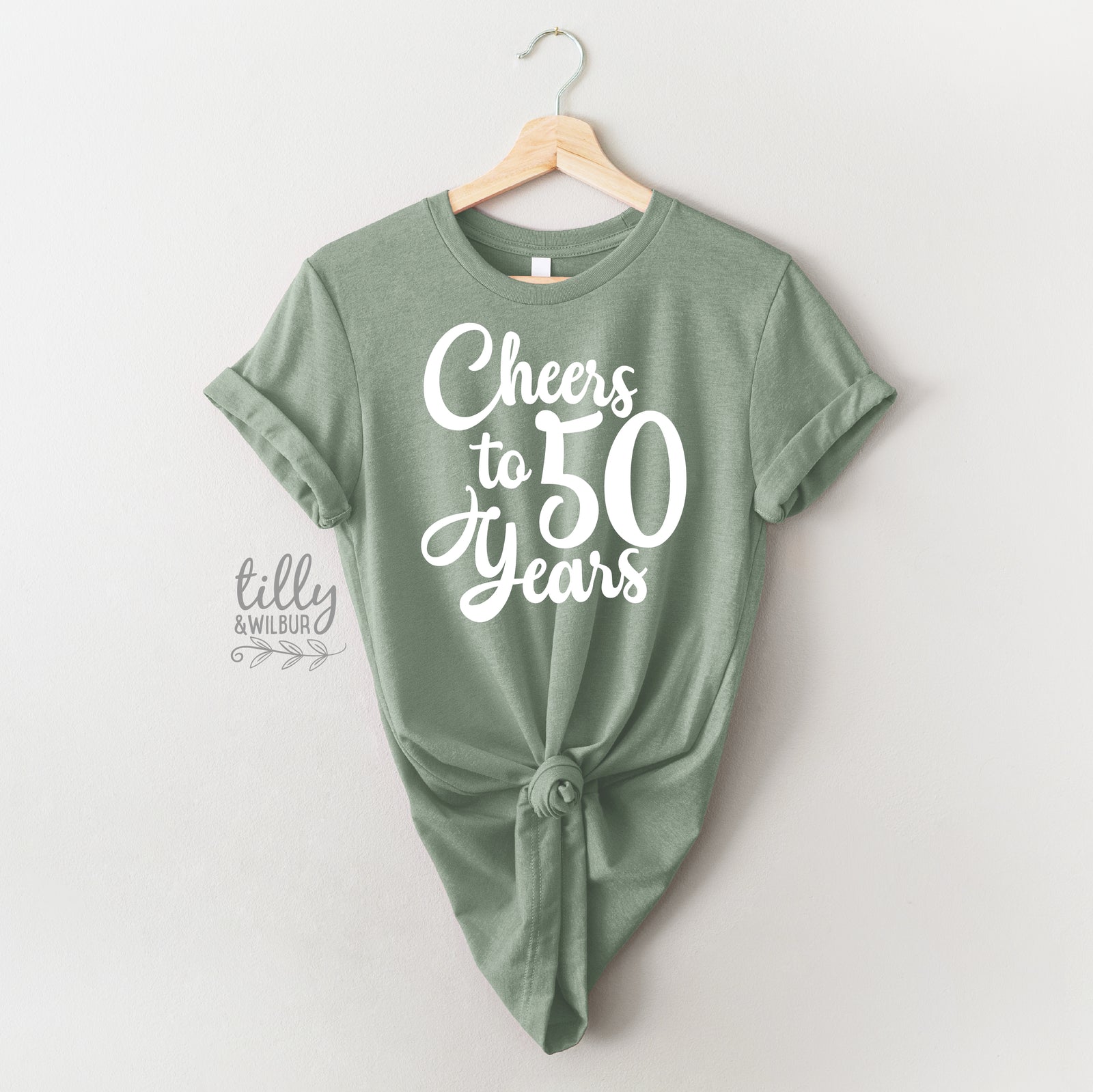 Cheers To 50 Years (MORE COLOURS & STYLES)