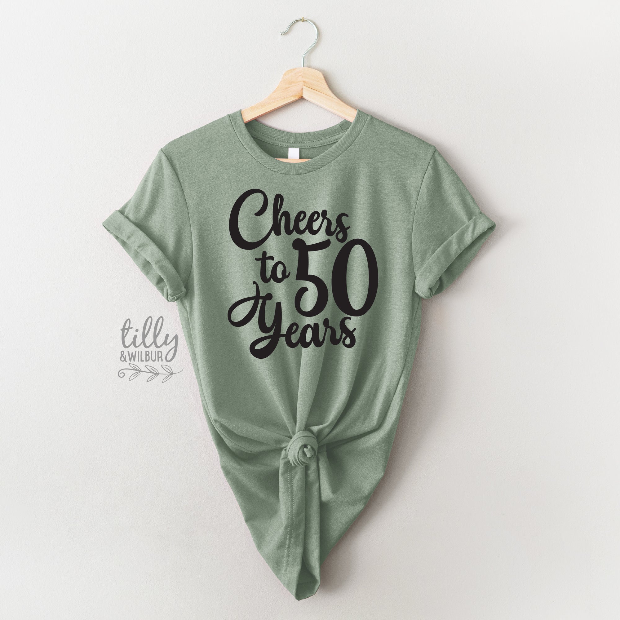 Cheers To 50 Years (MORE COLOURS & STYLES)