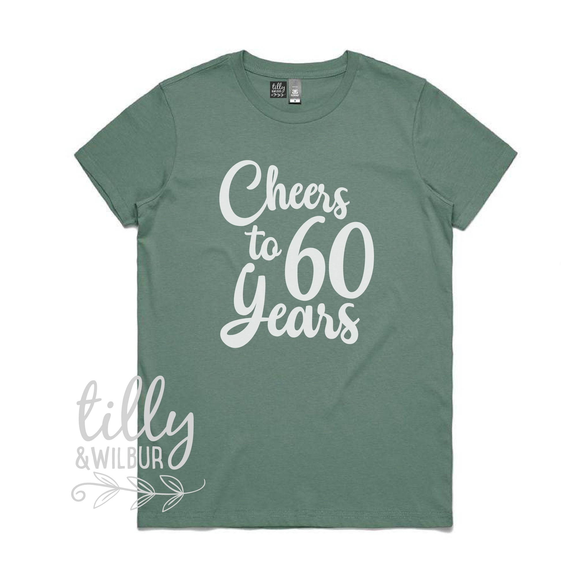 Cheers To 60 Years (MORE COLOURS & STYLES)
