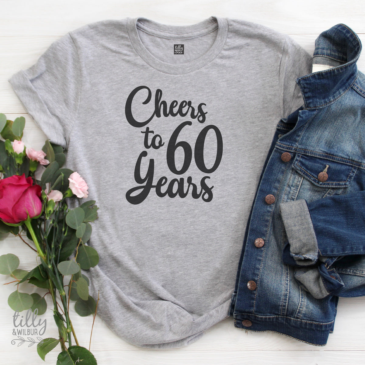 Cheers To 60 Years (MORE COLOURS &amp; STYLES)