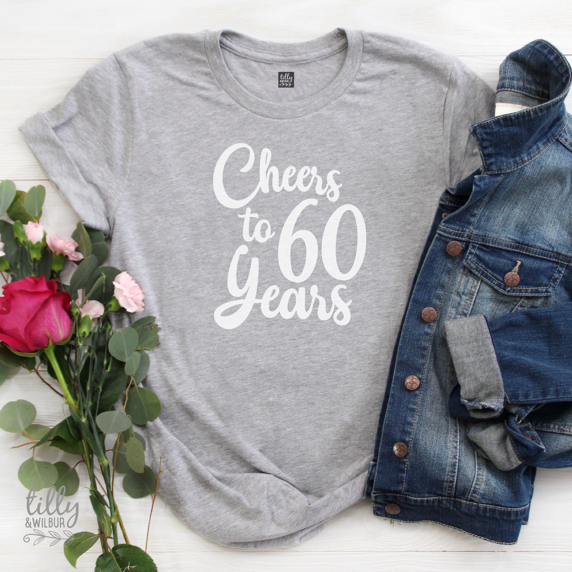 Cheers To 60 Years (MORE COLOURS & STYLES)