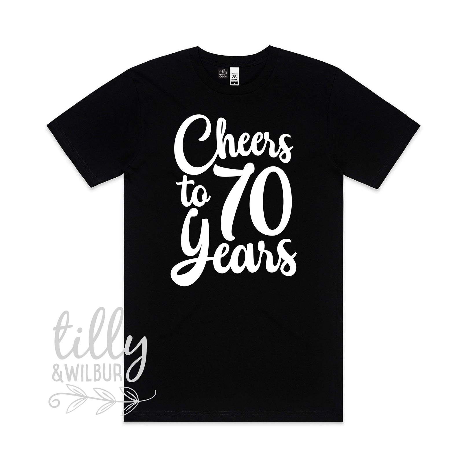 Cheers To 70 Years (MORE COLOURS & STYLES)
