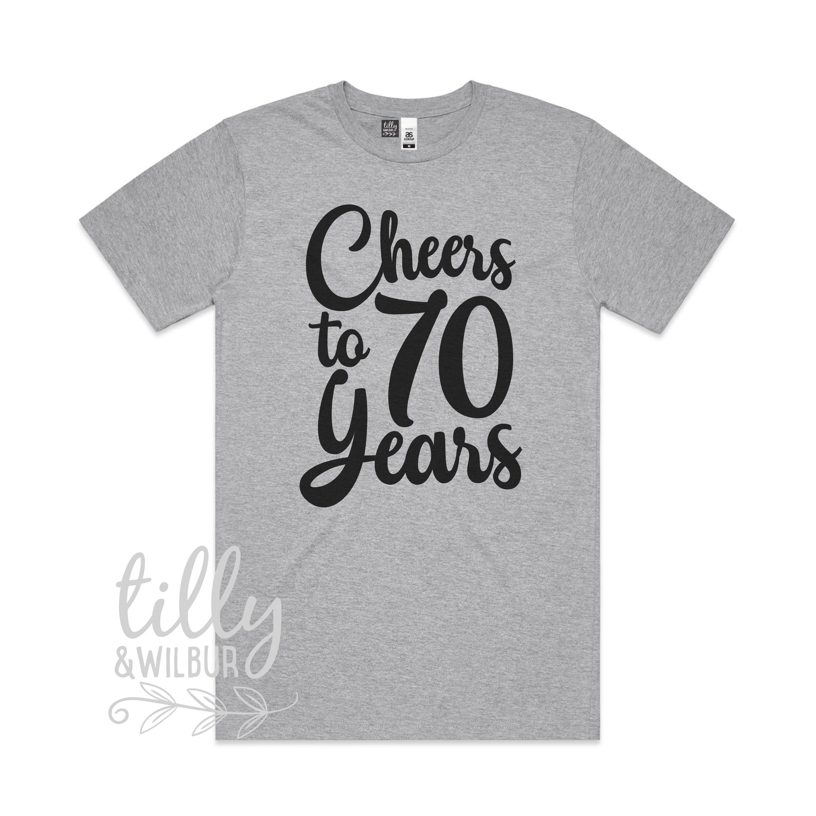 Cheers To 70 Years (MORE COLOURS & STYLES)