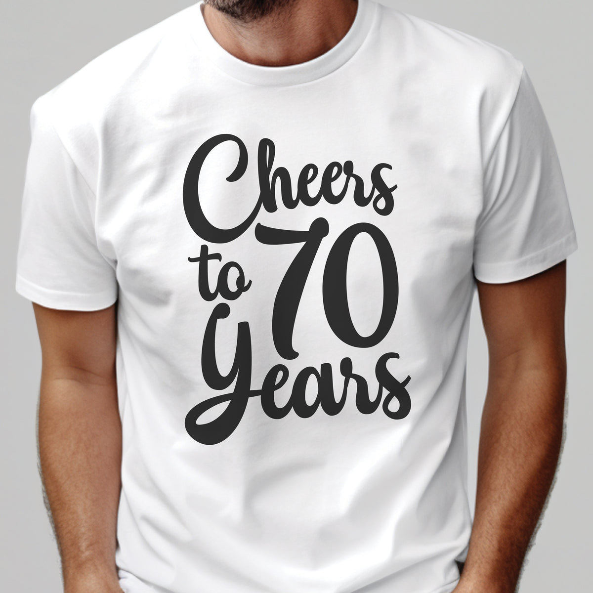 Cheers To 70 Years (MORE COLOURS &amp; STYLES)