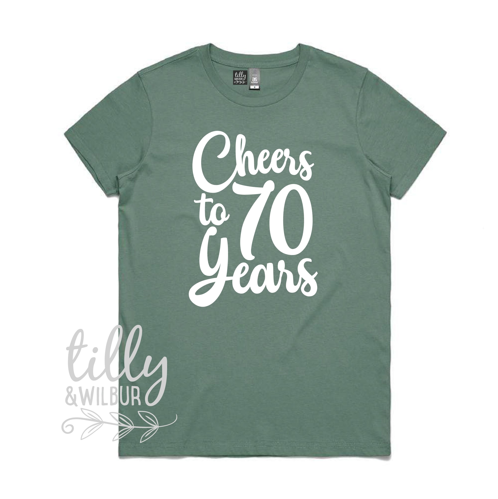 Cheers To 70 Years (MORE COLOURS & STYLES)