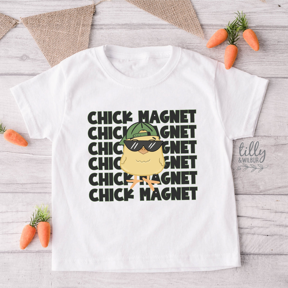 Funny Easter Chick Shirt | Chick Magnet Easter Shirt | Funny Easter Shirt for Boys | Easter Chick Shirt | Kids Easter Shirt